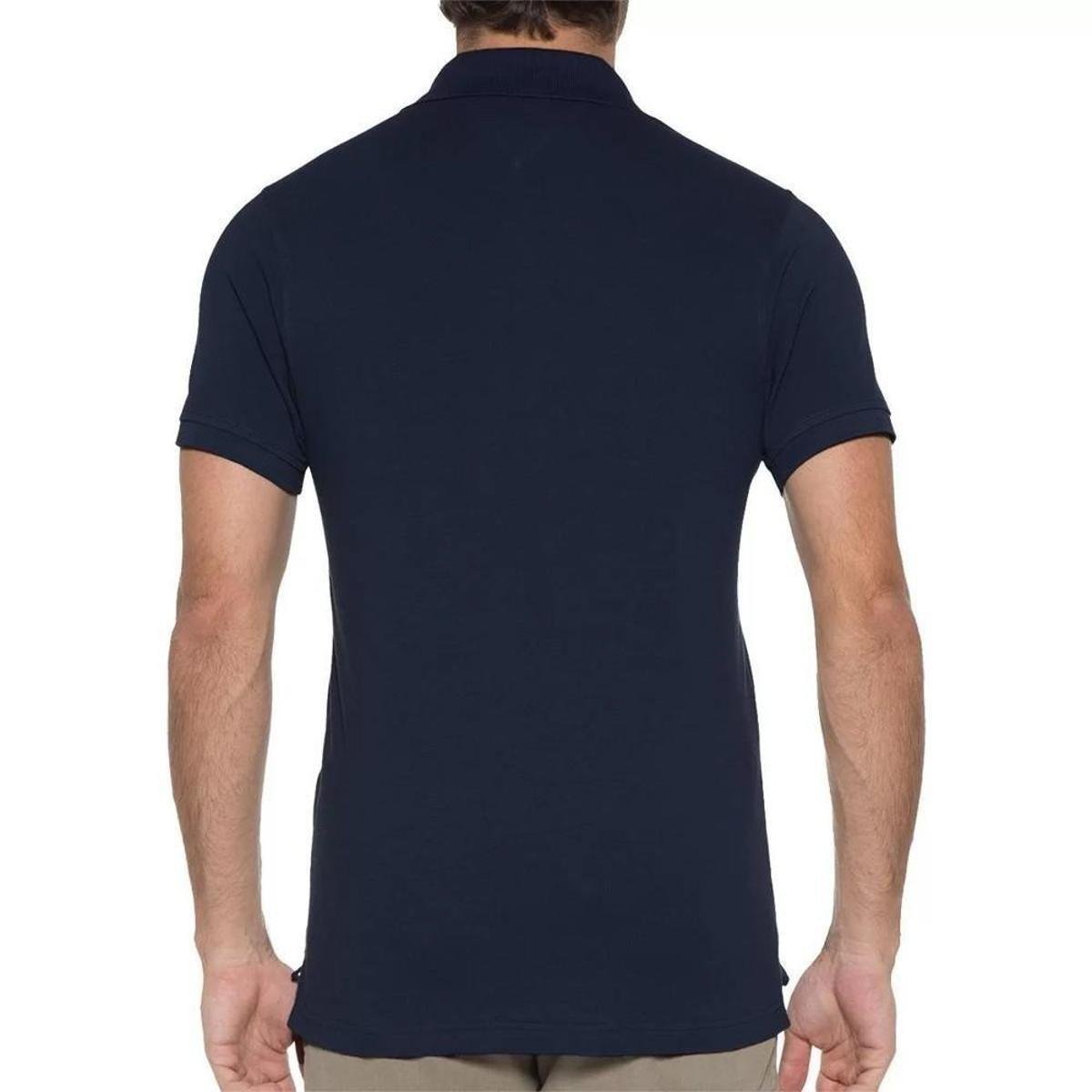 Camiseta Gola Polo Tommy Hilfiger Slim IM 1985