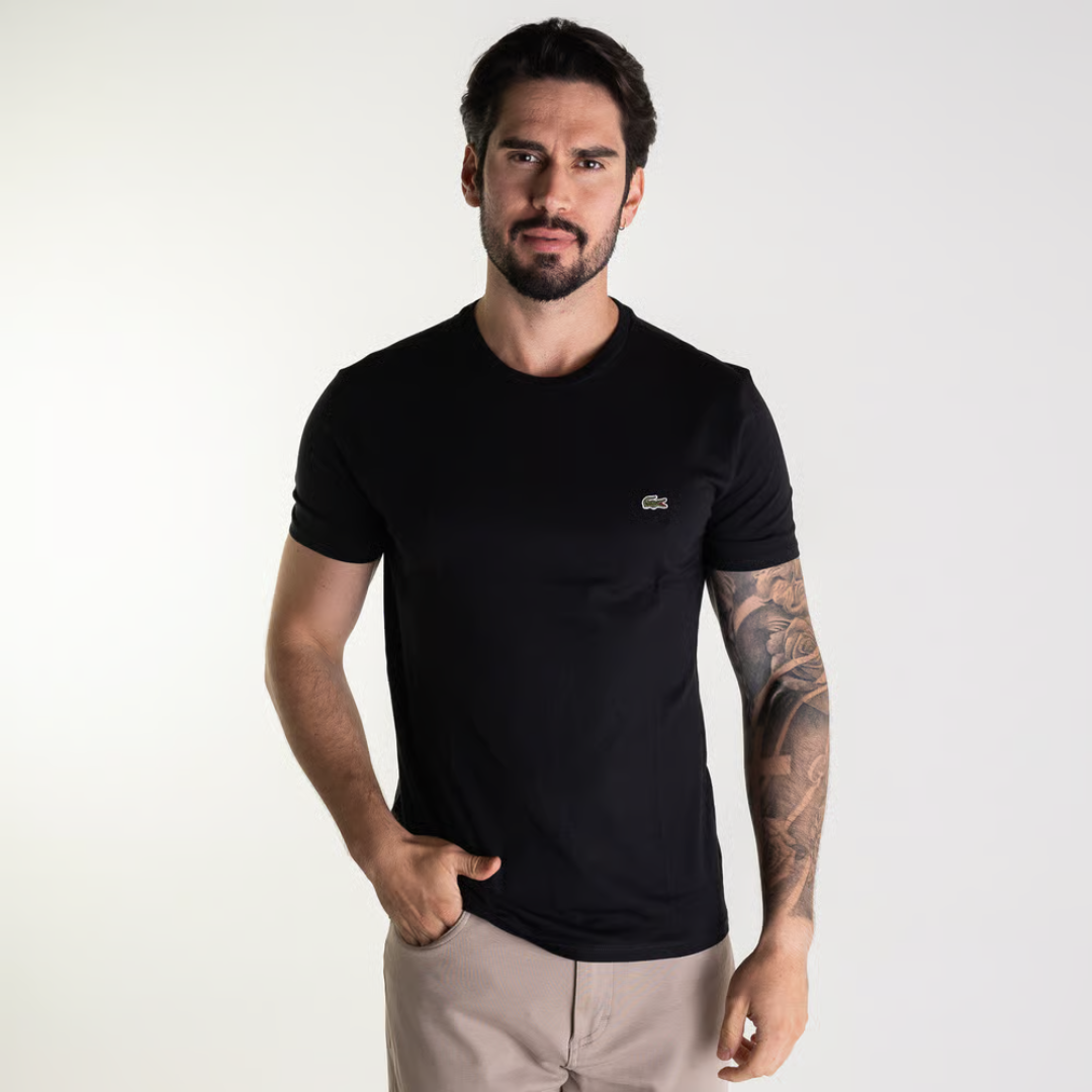 Kit 3 Camisas Lacoste Pima T-shirts