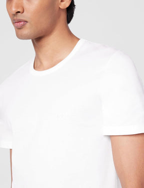 Kit 3 camisetas  Hugo Boss masculinas de algodão e gola redonda