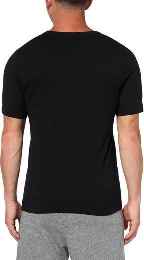 Kit 3 camisetas  Hugo Boss masculinas de algodão e gola redonda