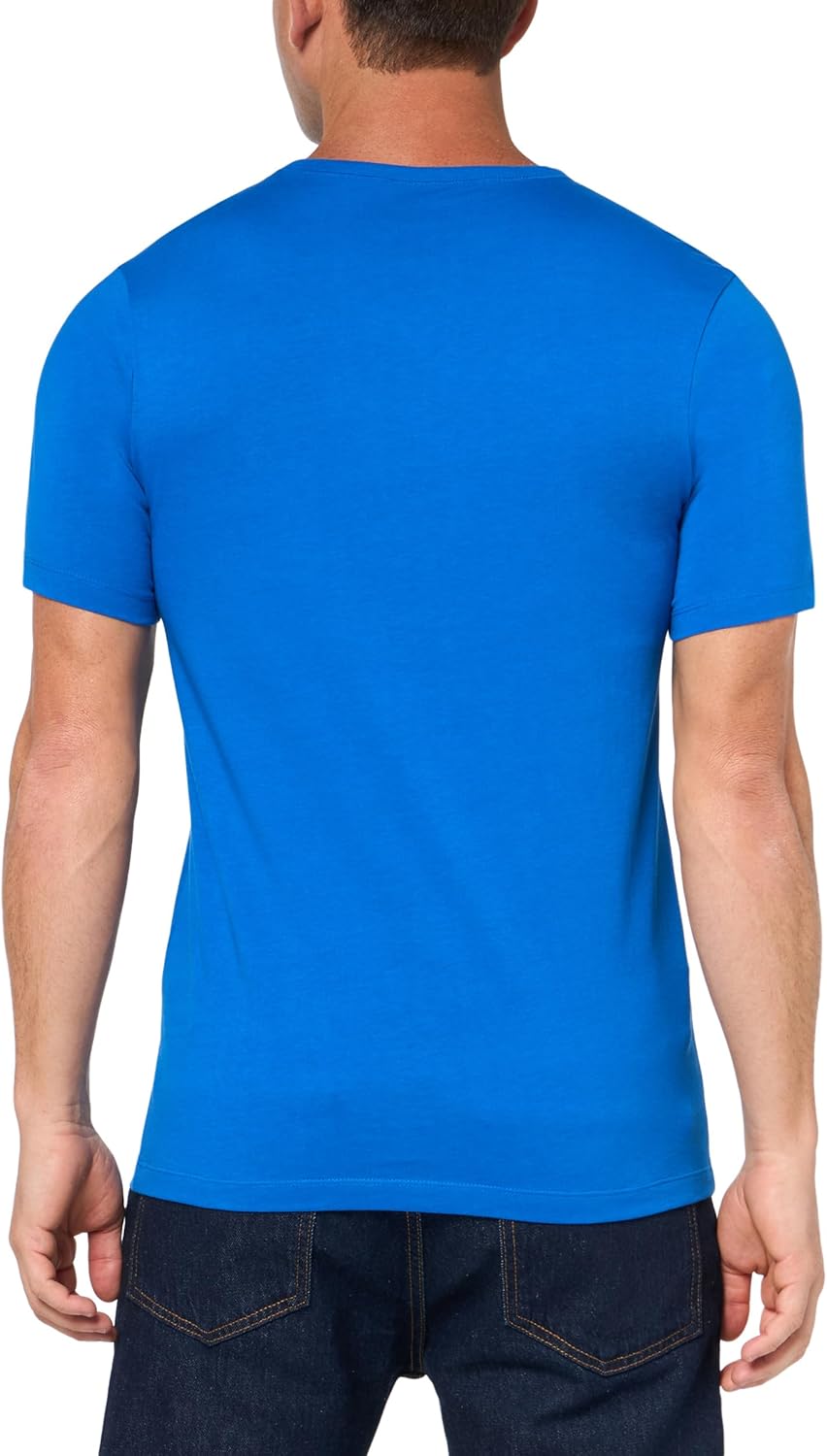 Kit 3 camisetas  Hugo Boss masculinas de algodão e gola redonda