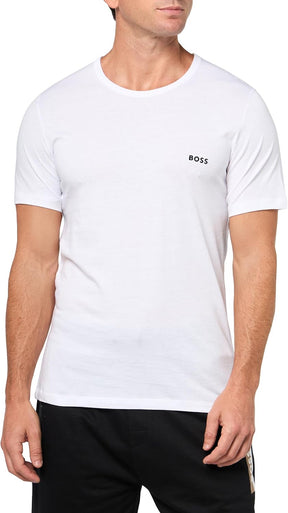 Kit 3 camisetas  Hugo Boss masculinas de algodão e gola redonda