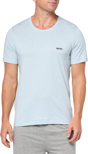 Kit 3 camisetas  Hugo Boss masculinas de algodão e gola redonda