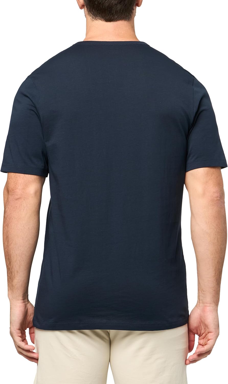 Kit 3 camisetas  Hugo Boss masculinas de algodão e gola redonda