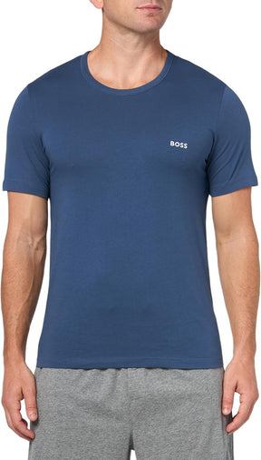 Kit 3 camisetas  Hugo Boss masculinas de algodão e gola redonda