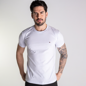 Kit 3 Tommy Hilfiger Basica Shirts