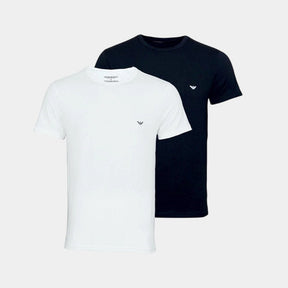 Kit 2 Empório Armani Masculina Com 2 Camisetas Slim Premium