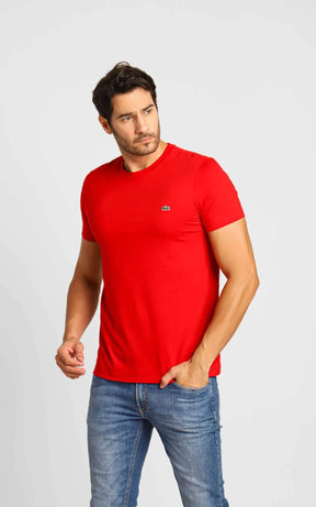 Kit 3 Camisas Lacoste Pima T-shirts