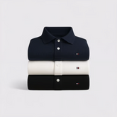 Kit com 3 Tommy Hilfiger Polo Shirts