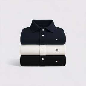 Kit com 3 Tommy Hilfiger Polo Shirts