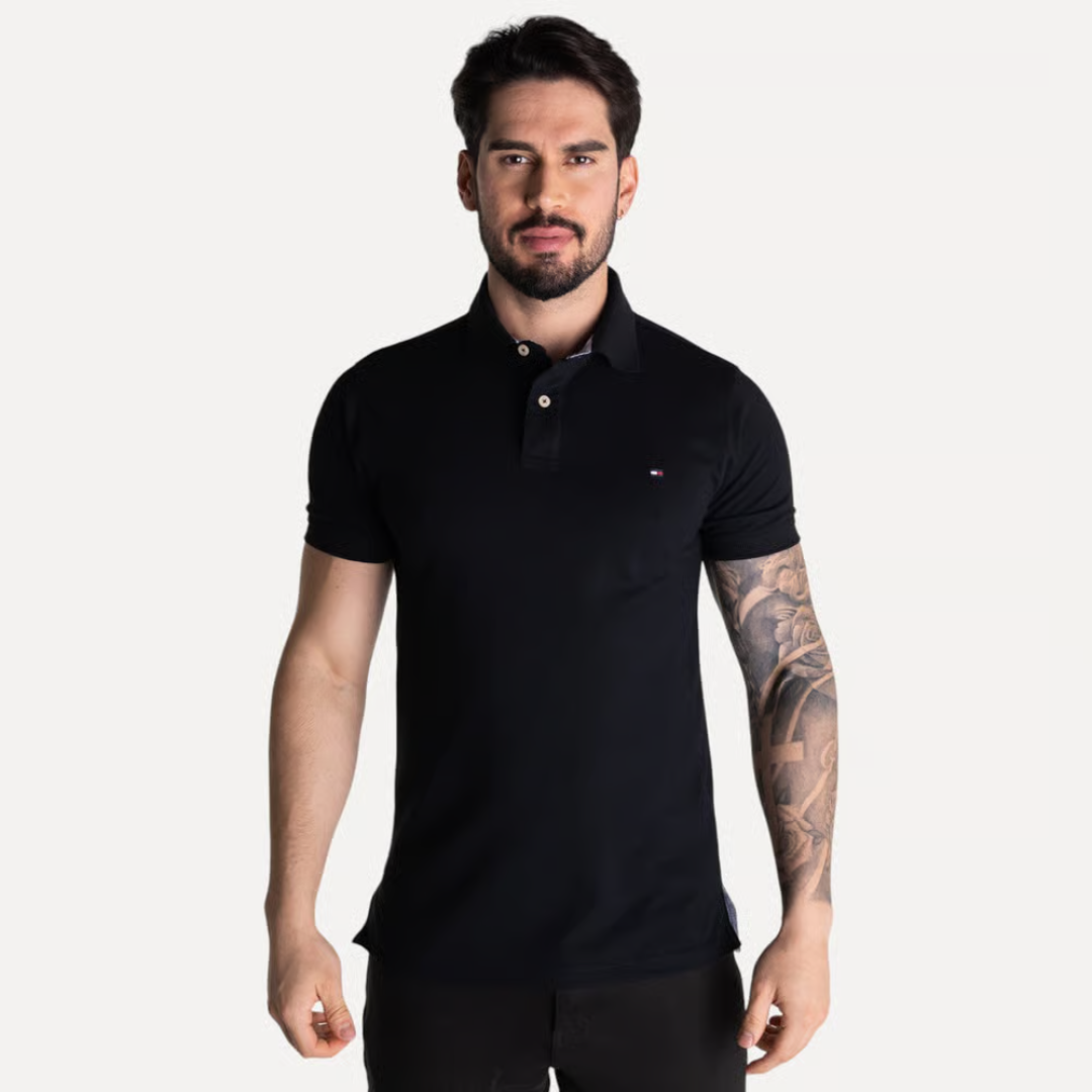 Kit com 3 Tommy Hilfiger Polo Shirts