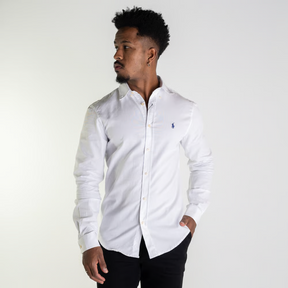 Kit 3 Camisas Oxford Clássicas de Manga Comprida da Ralph Lauren